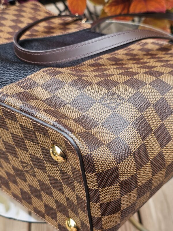 Damier ebene Jersey Tote - Image 11