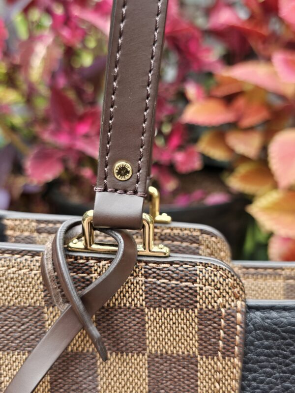 Damier ebene Jersey Tote - Image 14