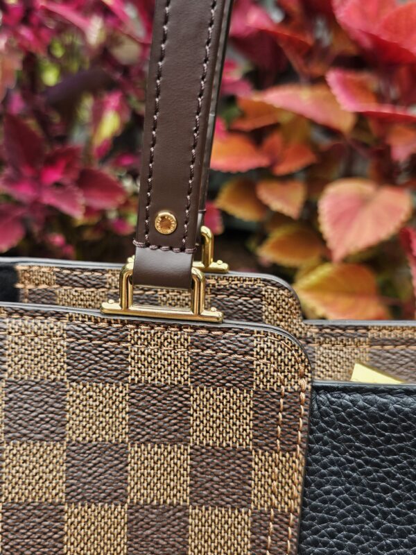 Damier ebene Jersey Tote - Image 16