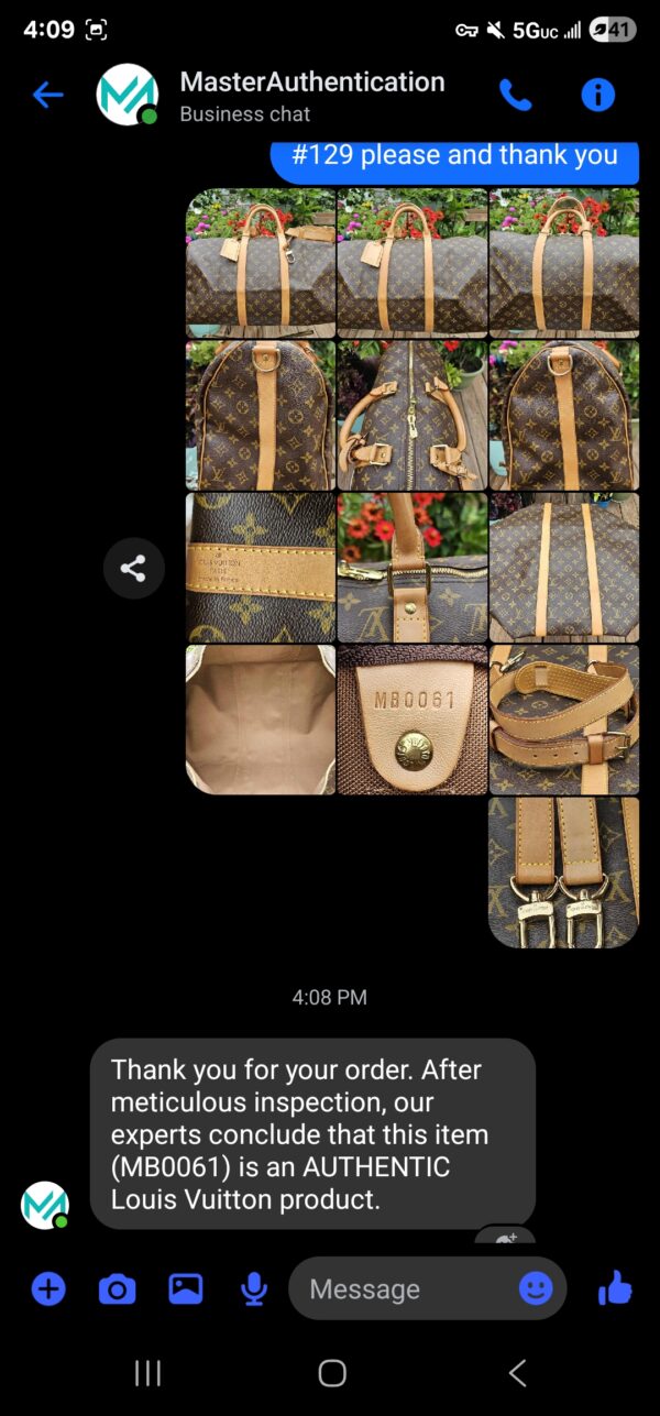 Bandouliere keepall 50 - Image 17