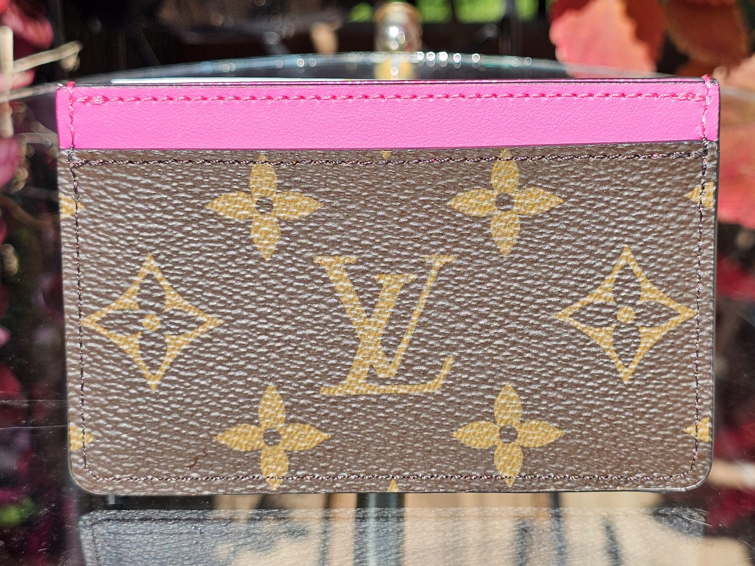 Card Holder in Hot Pink - Image 3