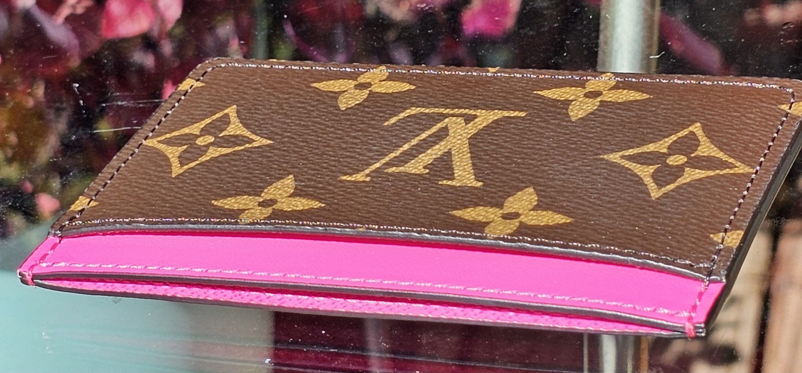 Card Holder in Hot Pink - Image 6