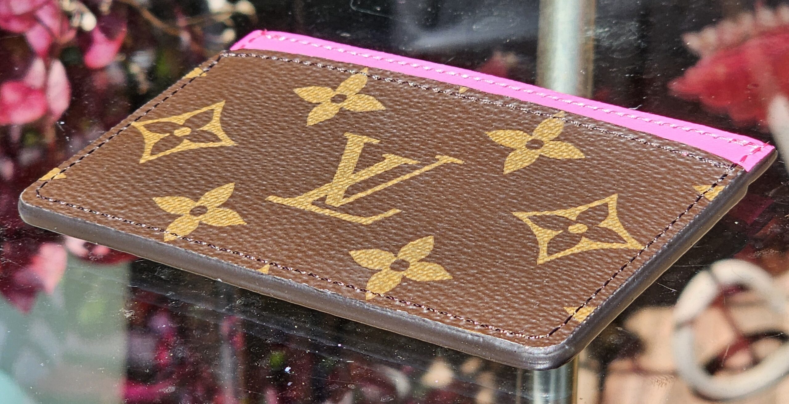 Card Holder in Hot Pink - Image 7