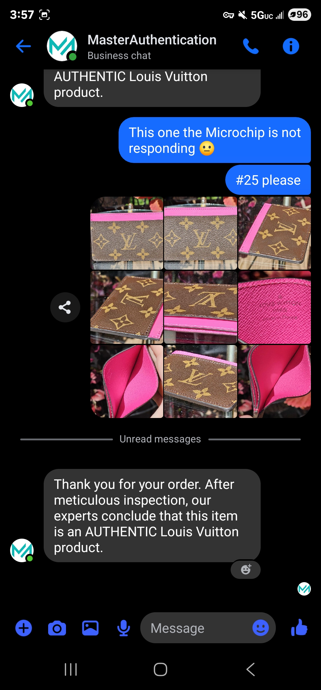 Card Holder in Hot Pink - Image 12