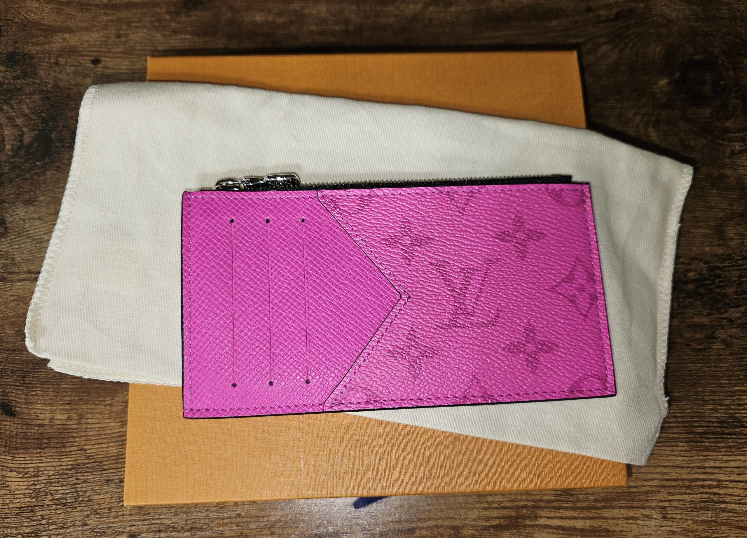 Pink Coin Card Holder