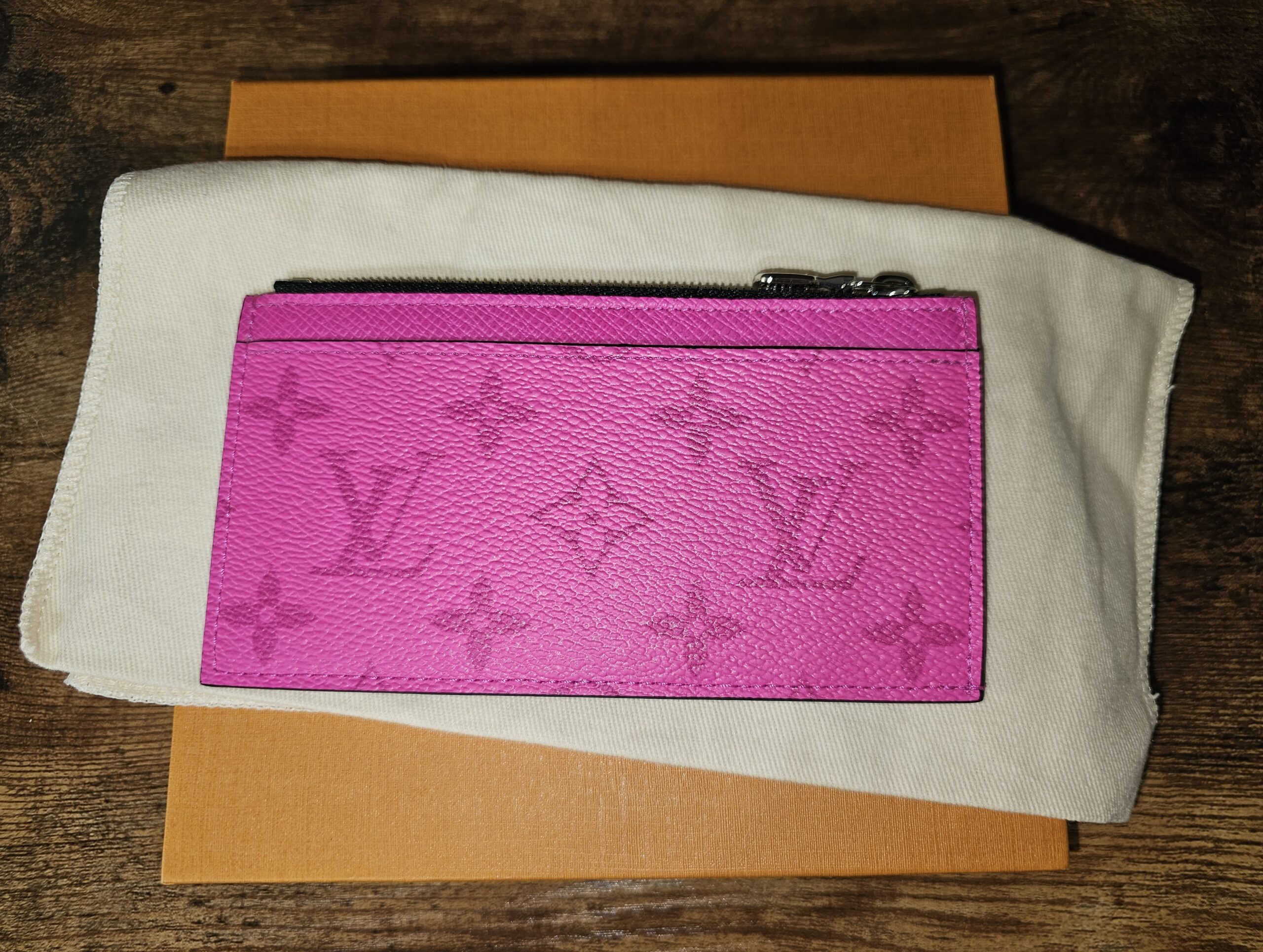 Pink Coin Card Holder - Image 3