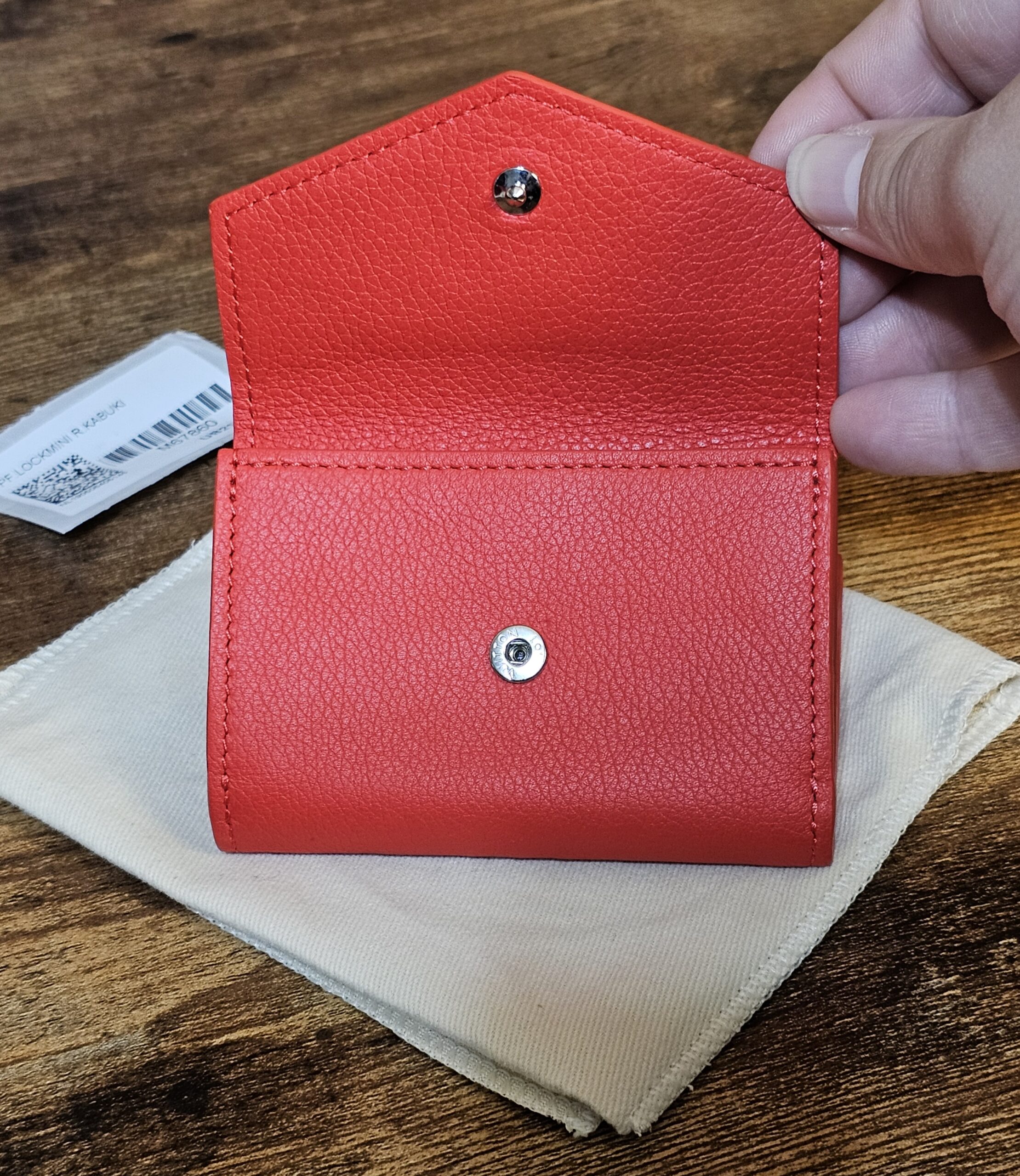 Lockme Mini Wallet Red - Image 12