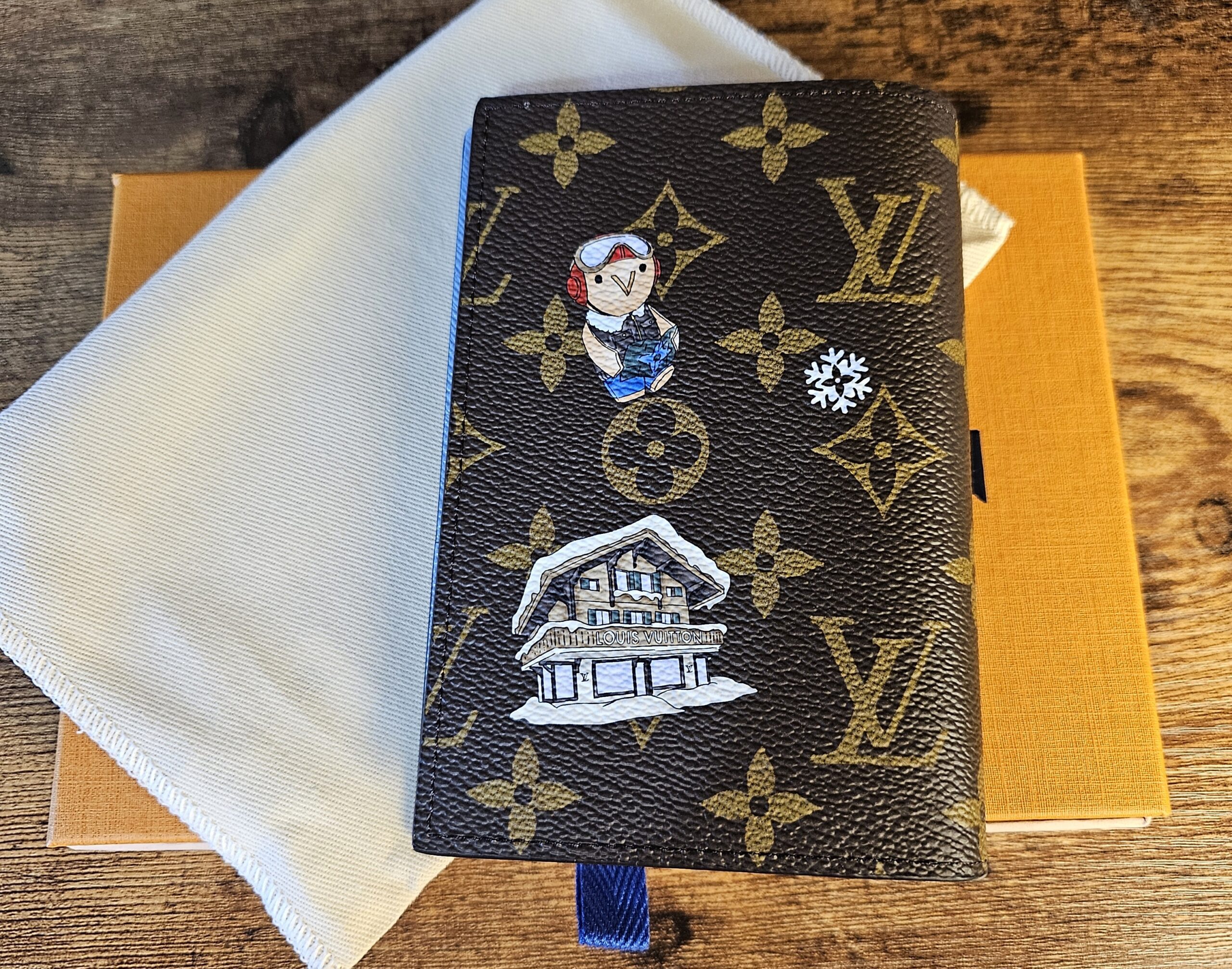 Passport Holder Blue Frost - Image 3