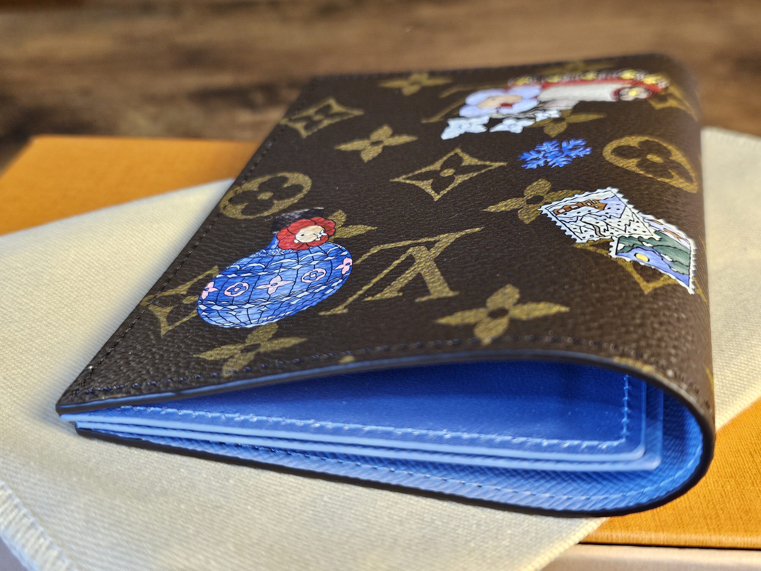 Passport Holder Blue Frost - Image 5