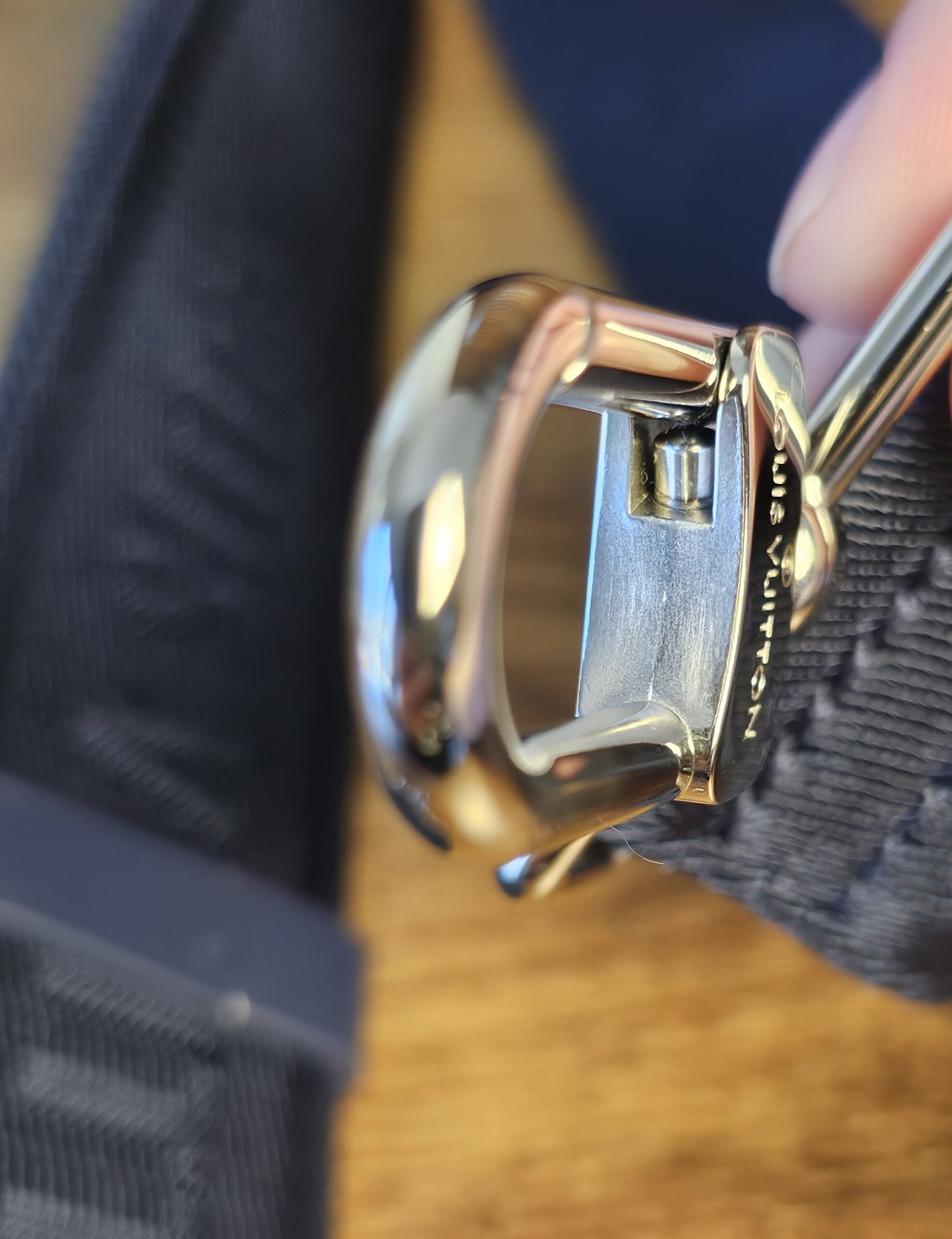 Bandouliere navy strap - Image 7