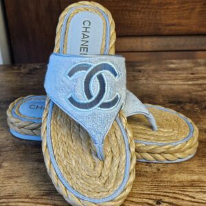 Alternative view of Terry Cloth Raffia CC Sandals