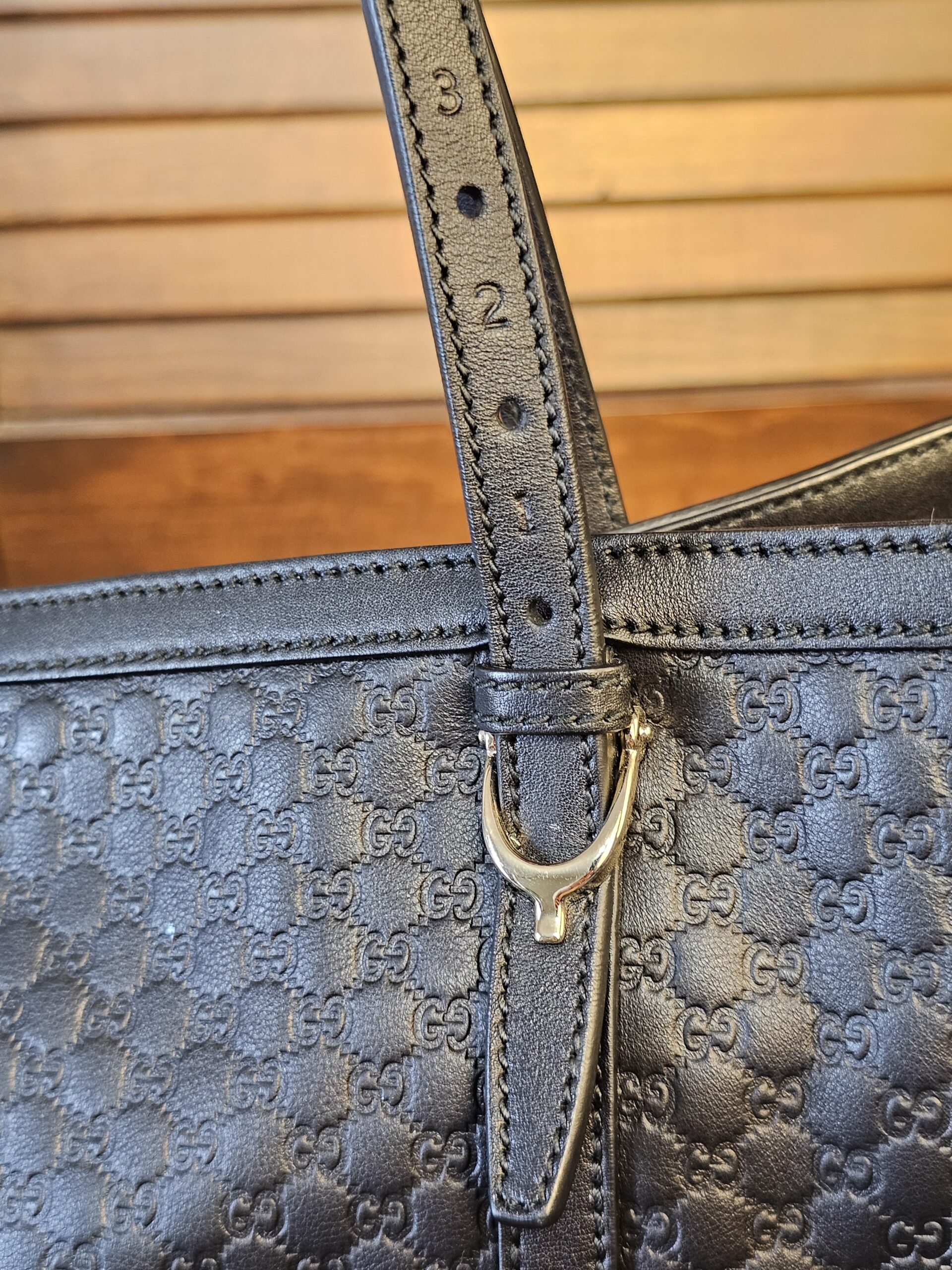 Guccissima Leather Tote - Image 14