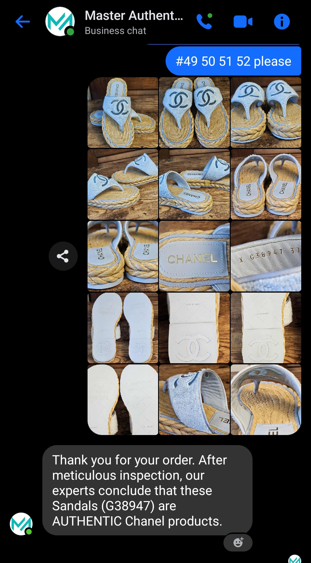 Terry Cloth Raffia CC Sandals - Image 17