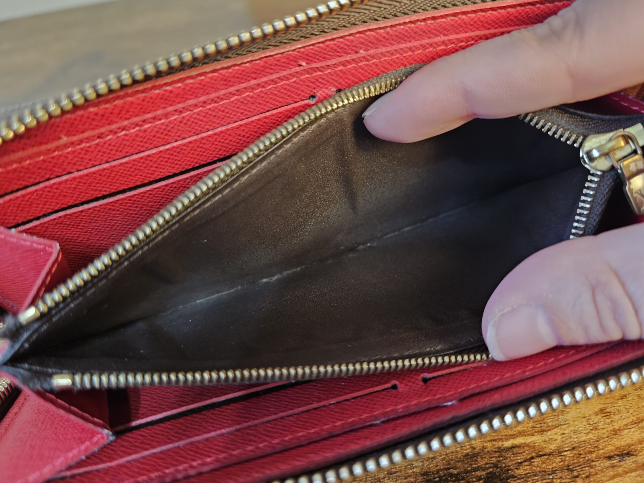 Clemence Wallet Damier Ebene - Image 12