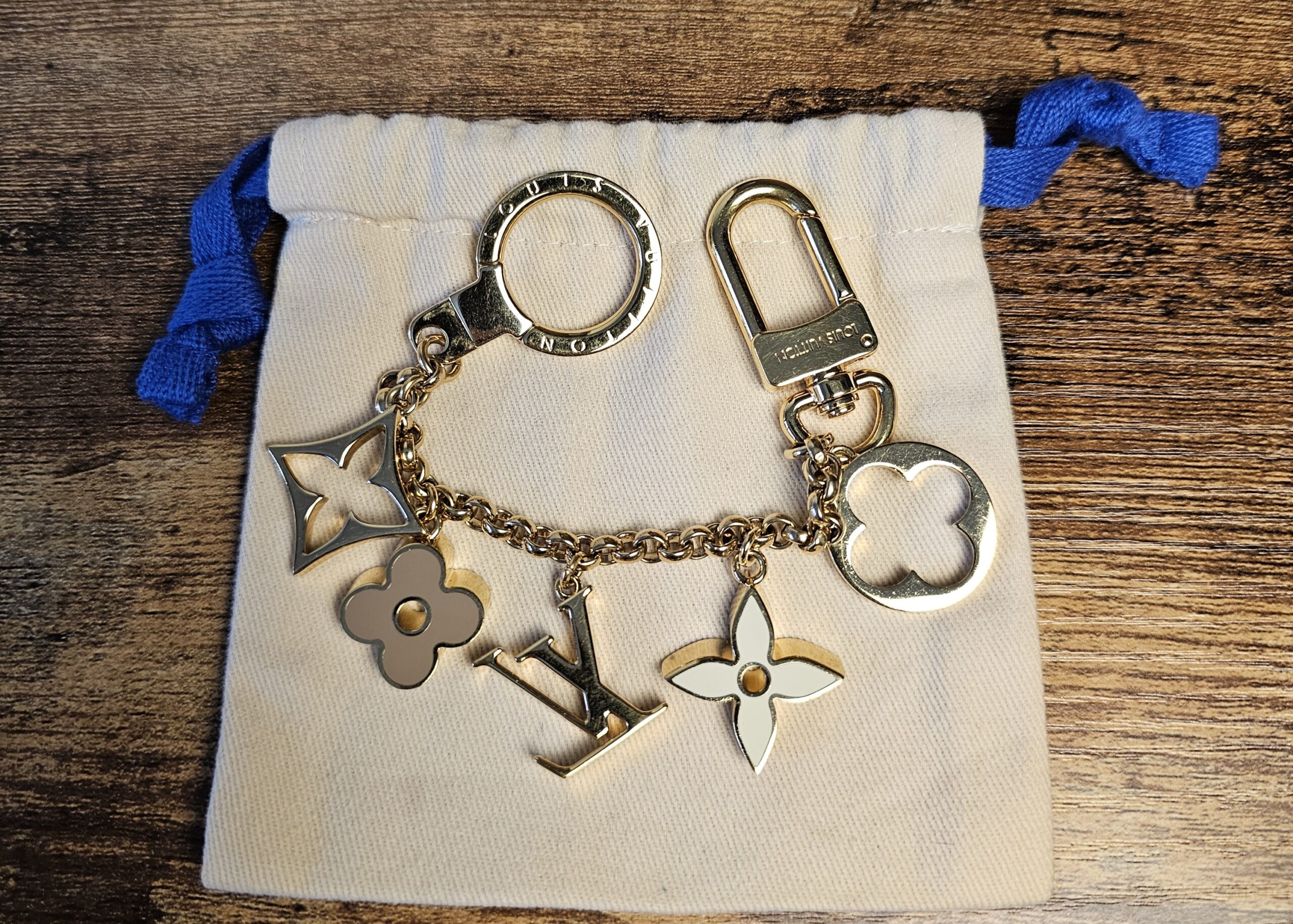 Fleur de Monogram Chain Charm - Image 3