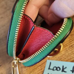 Alternative view of GG Strawberry Coin Pouch Charm