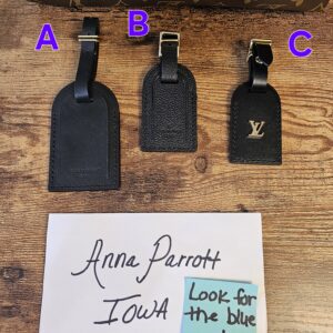 Alternative view of Luggage Tag A