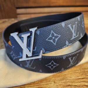 Navy Monogram Intials Belt