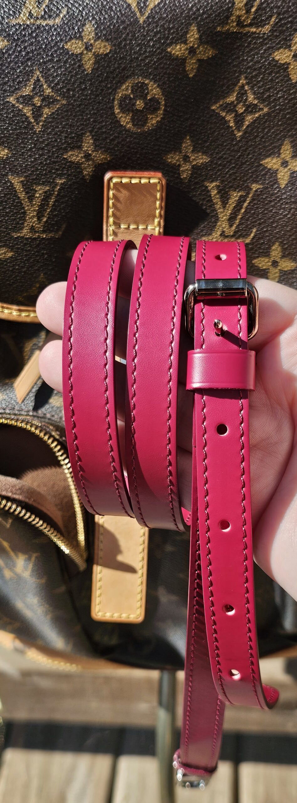Fuschia Adjustable Strap - Image 9