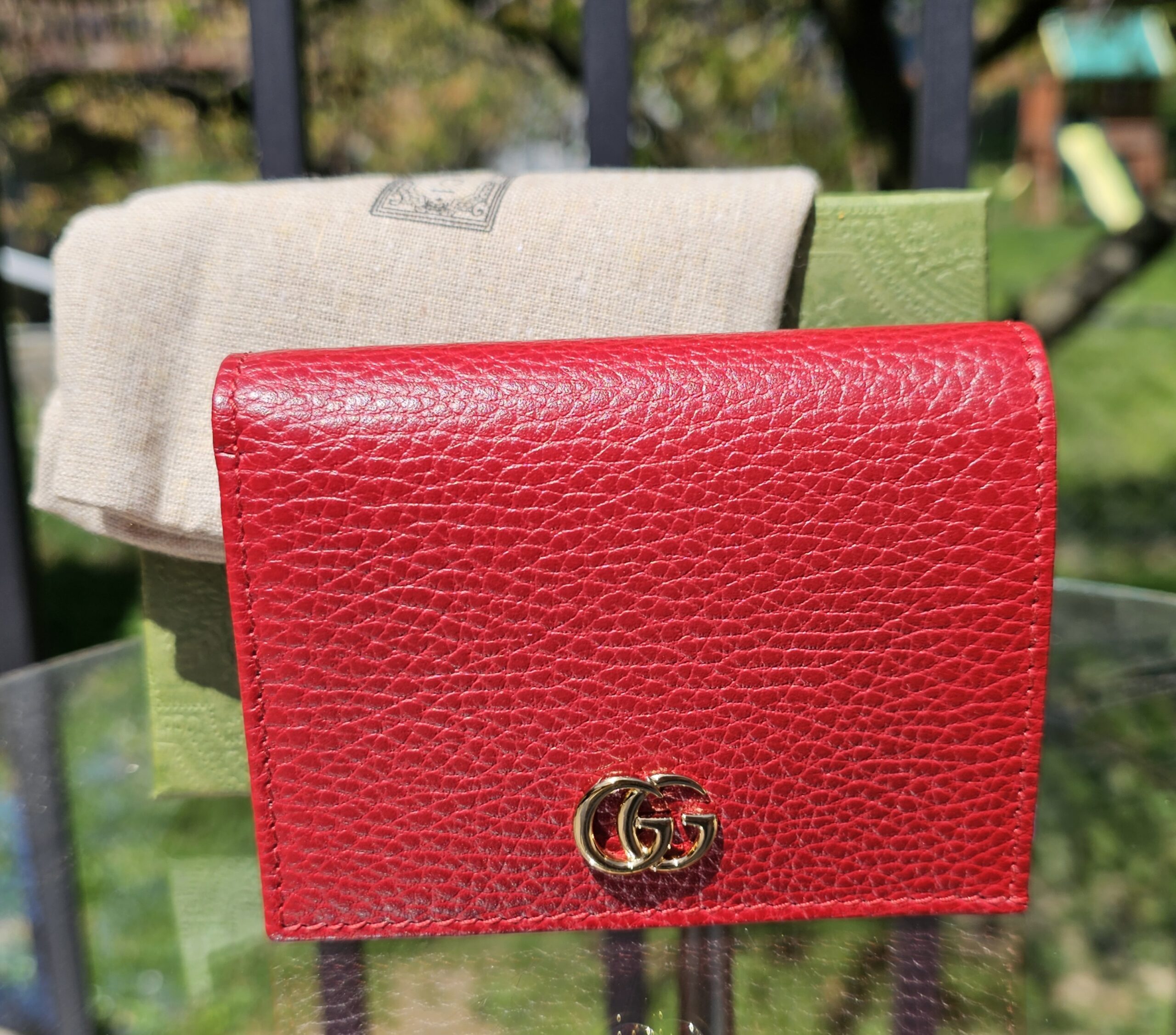 Marmont Card Case Hibiscus