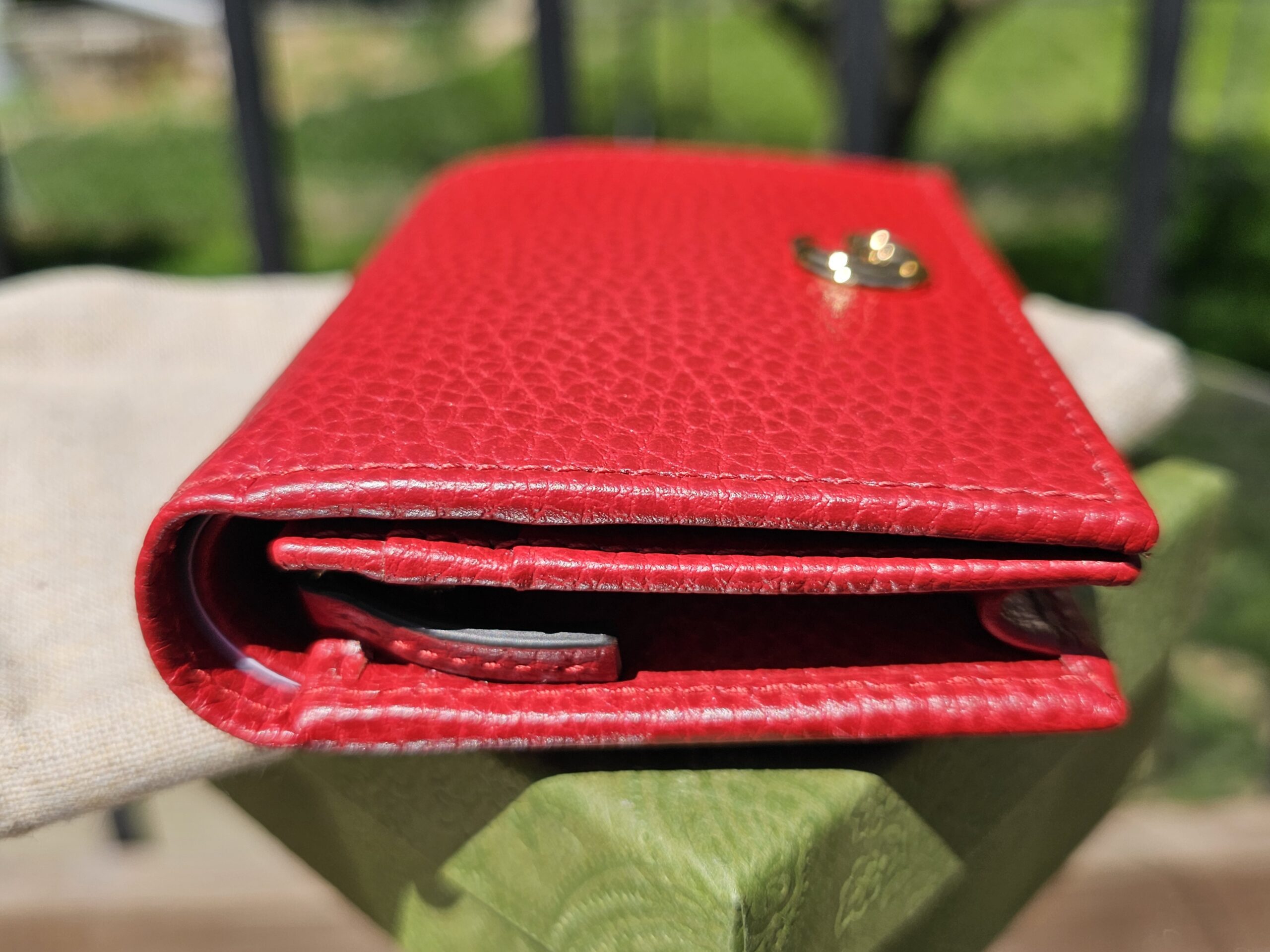 Marmont Card Case Hibiscus - Image 5