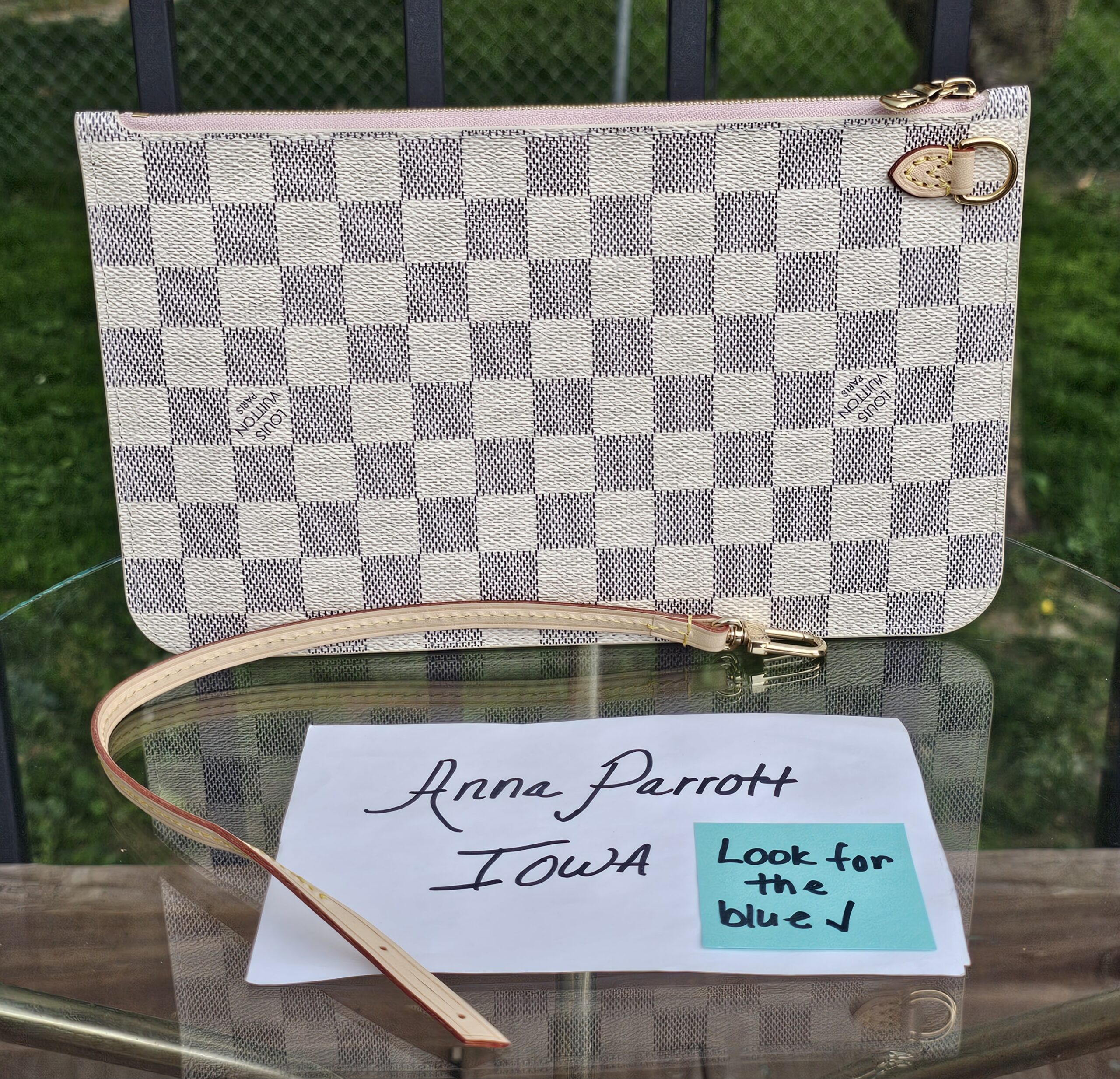 Neverfull Pouch Azur