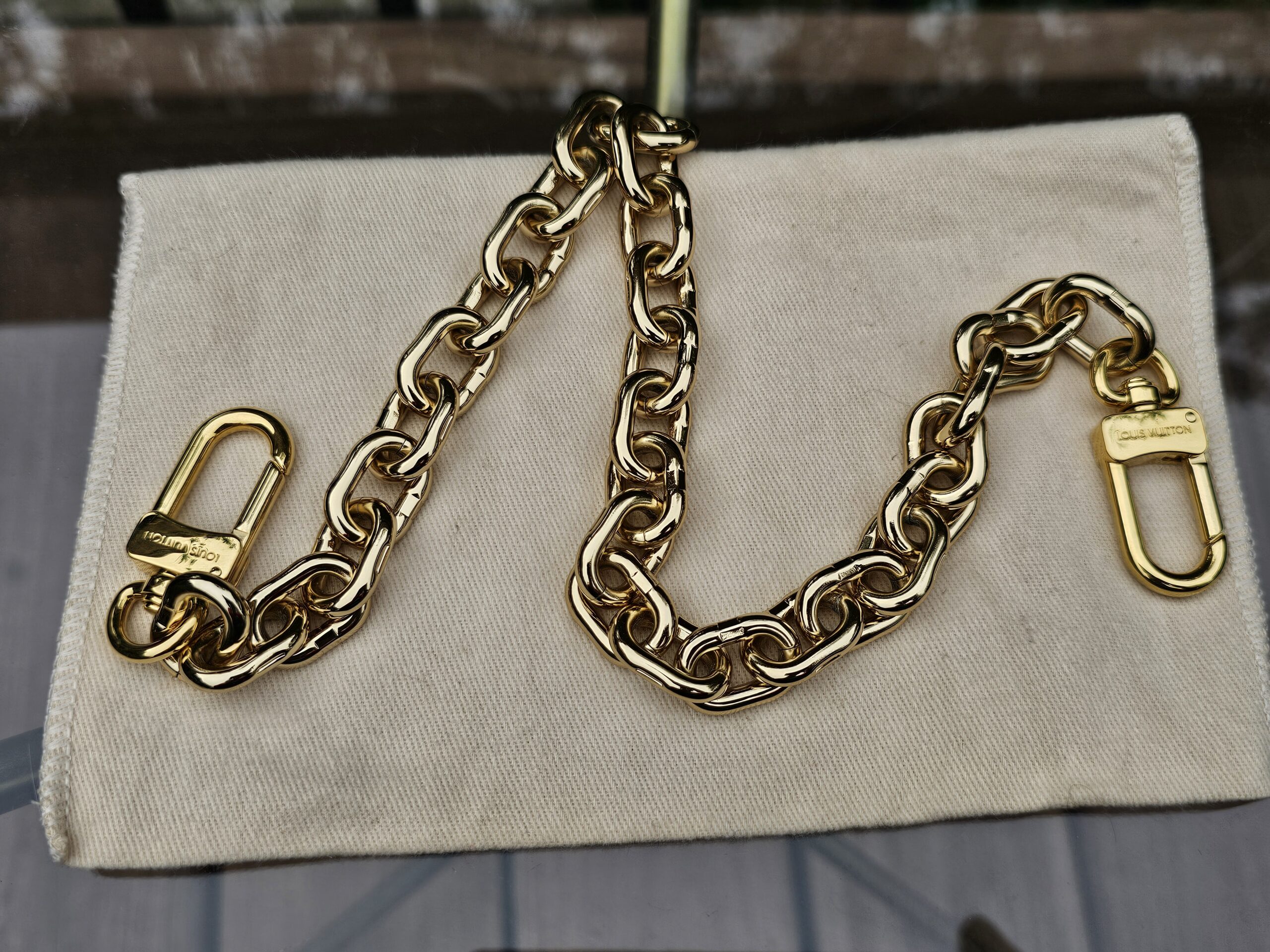 Gold Hardaware Shoulder Strap
