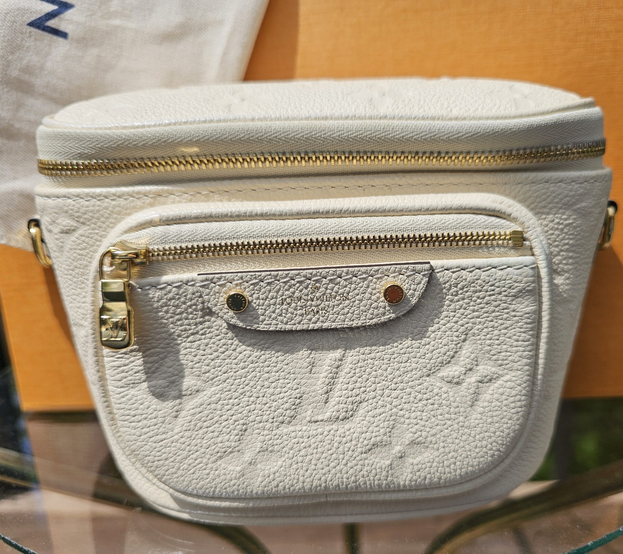 Mini bumbag creme - Image 3