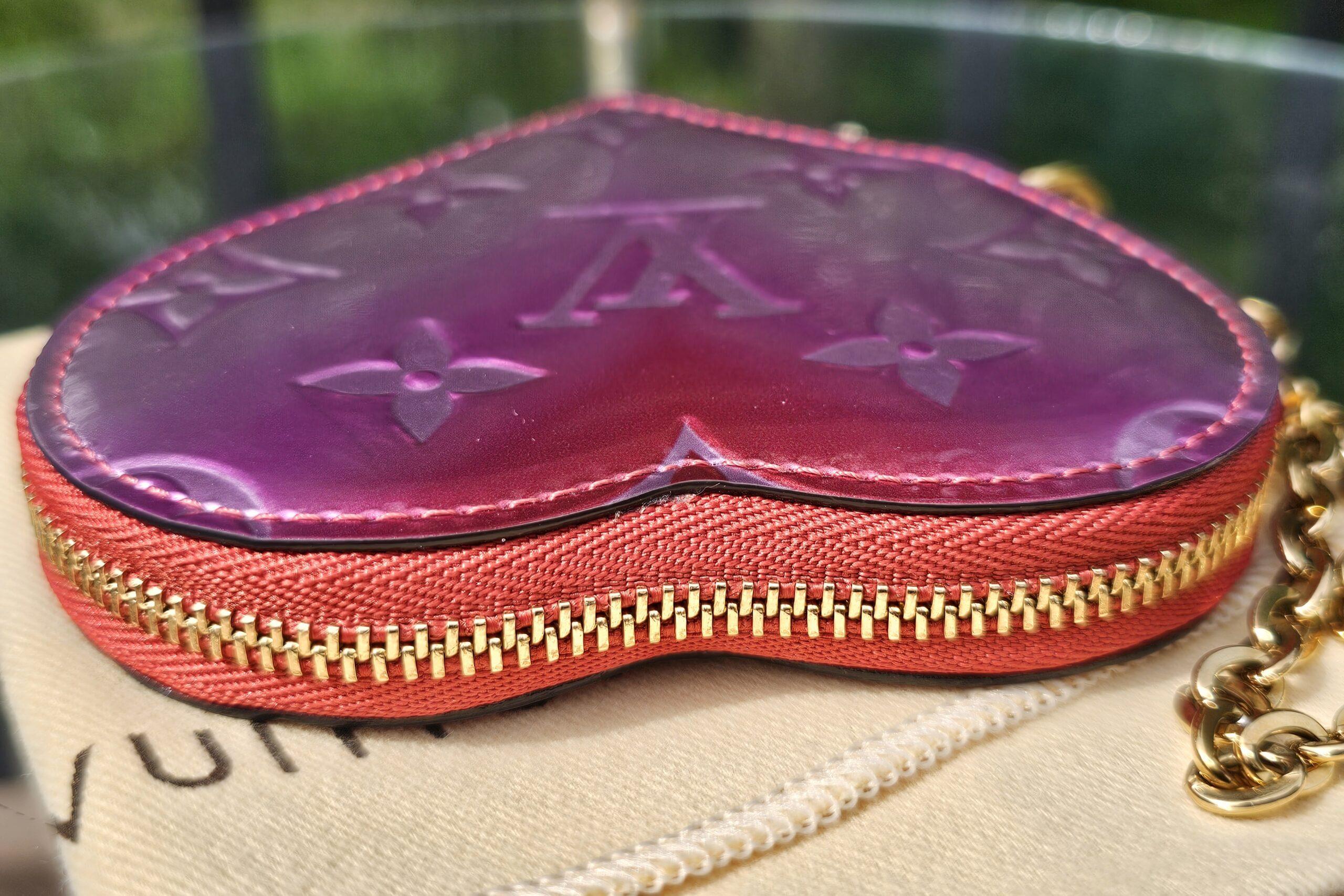 Heart Vernis Coin Pouch - Image 7