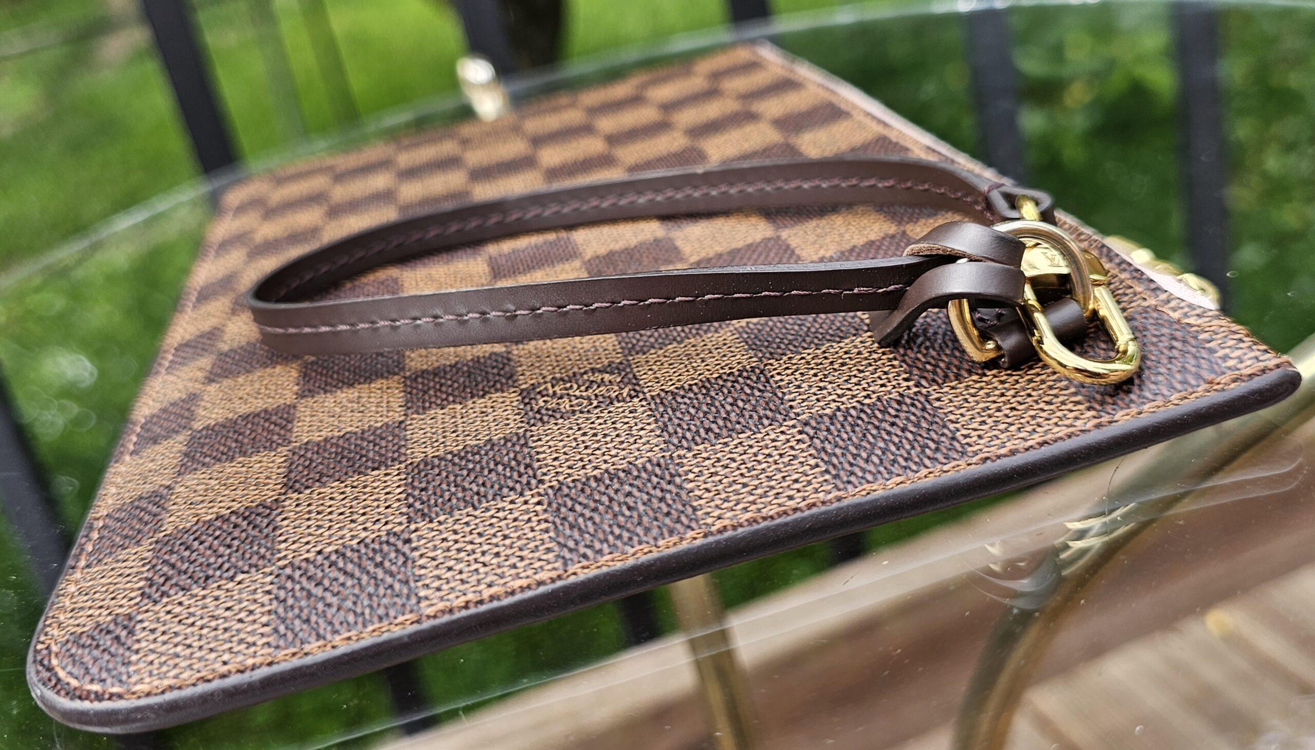Neverfull Pouch MM/ GM DE Rose Ballerine Interior - Image 6