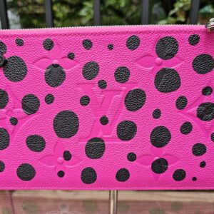 x Yayoi Kusama 2023 Infinity Dots Neverfull Pouch