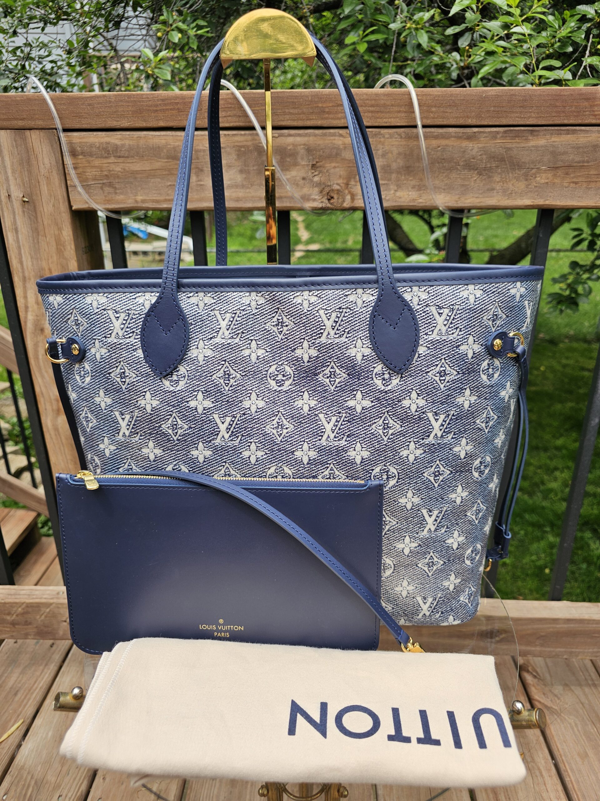 MonoGlam Neverfull MM Set