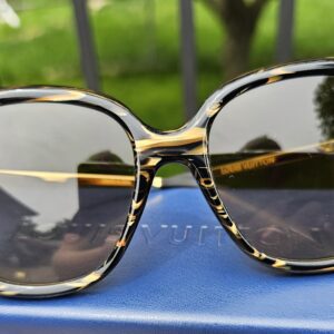 Tortoise Shell Acetate Studded Sunglasses