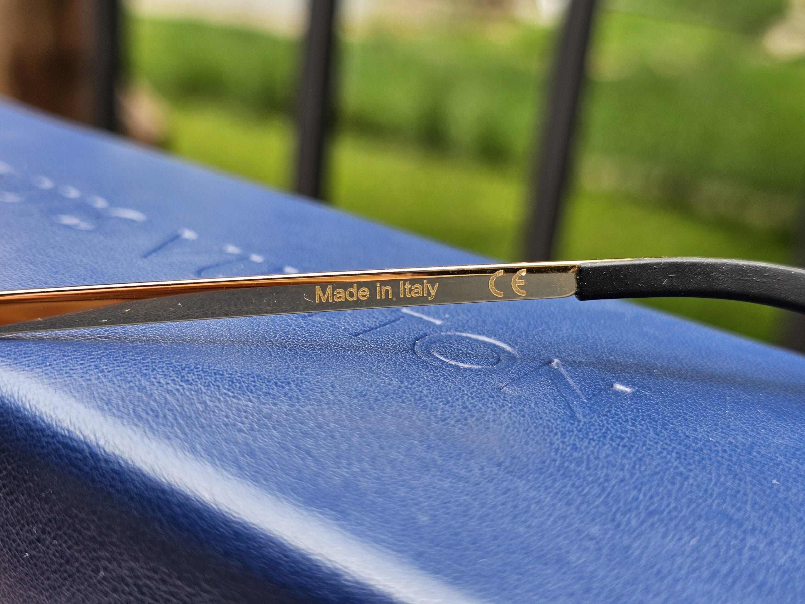 Tortoise Shell Acetate Studded Sunglasses - Image 11