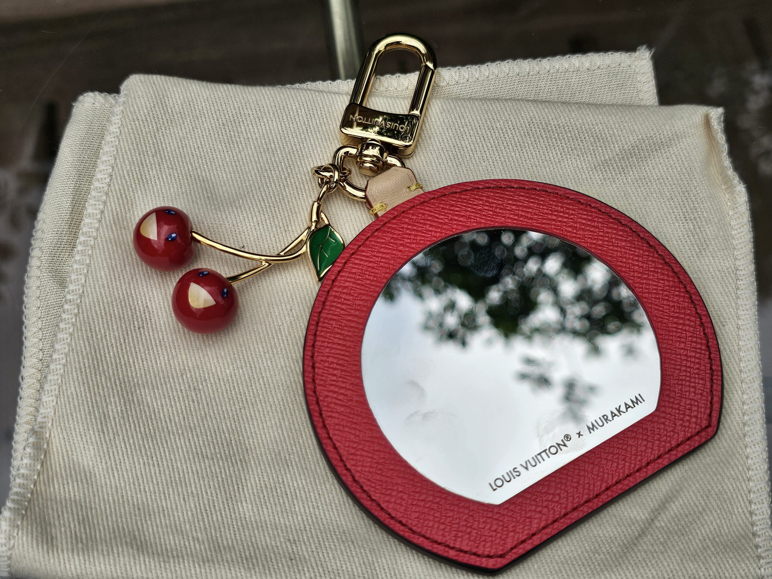 Cerise Mirror Charm - Image 3