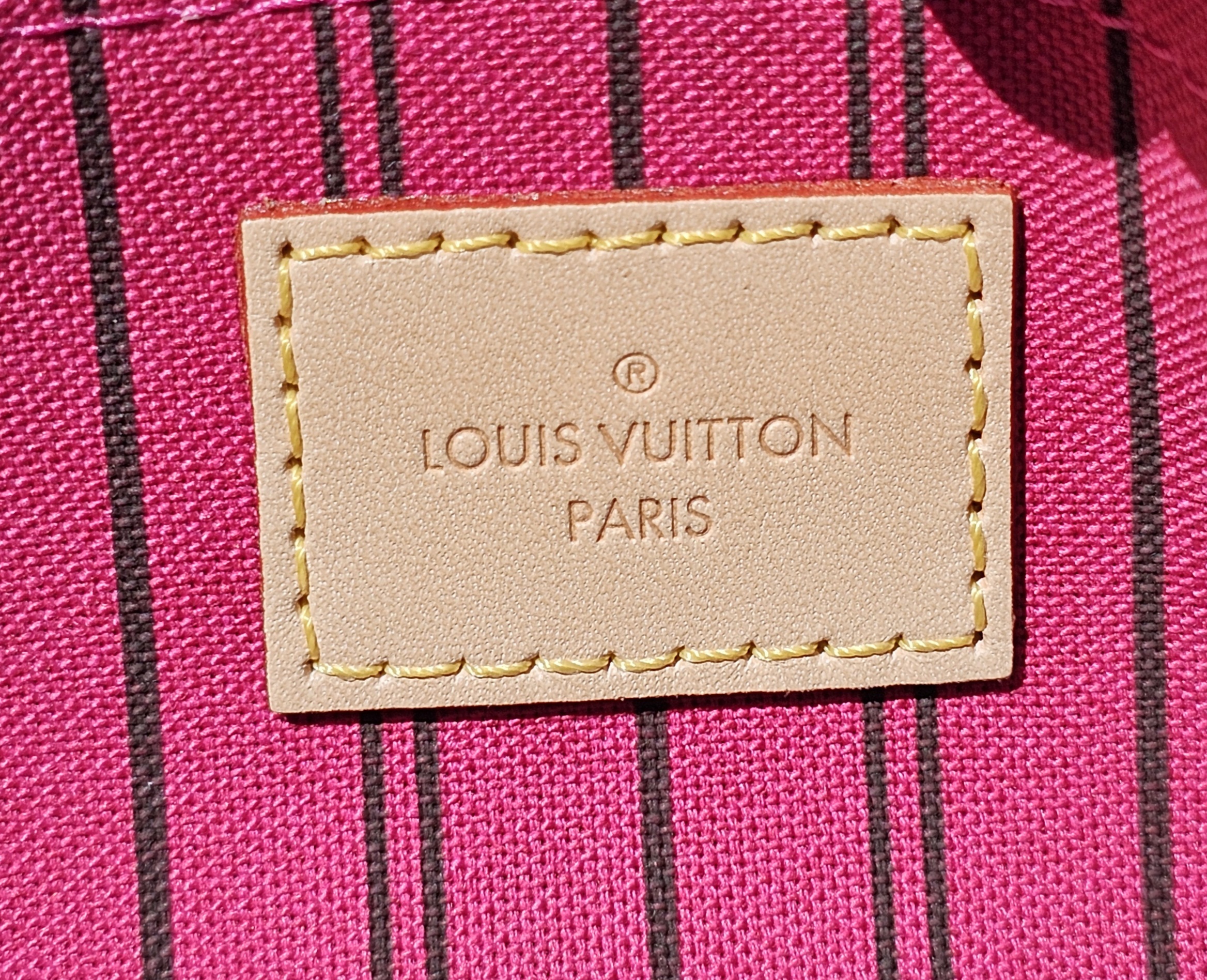 Neverfull Pouch Monogram Pivoine - Image 12