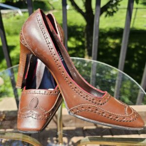 Alternative view of Brogue Pumps