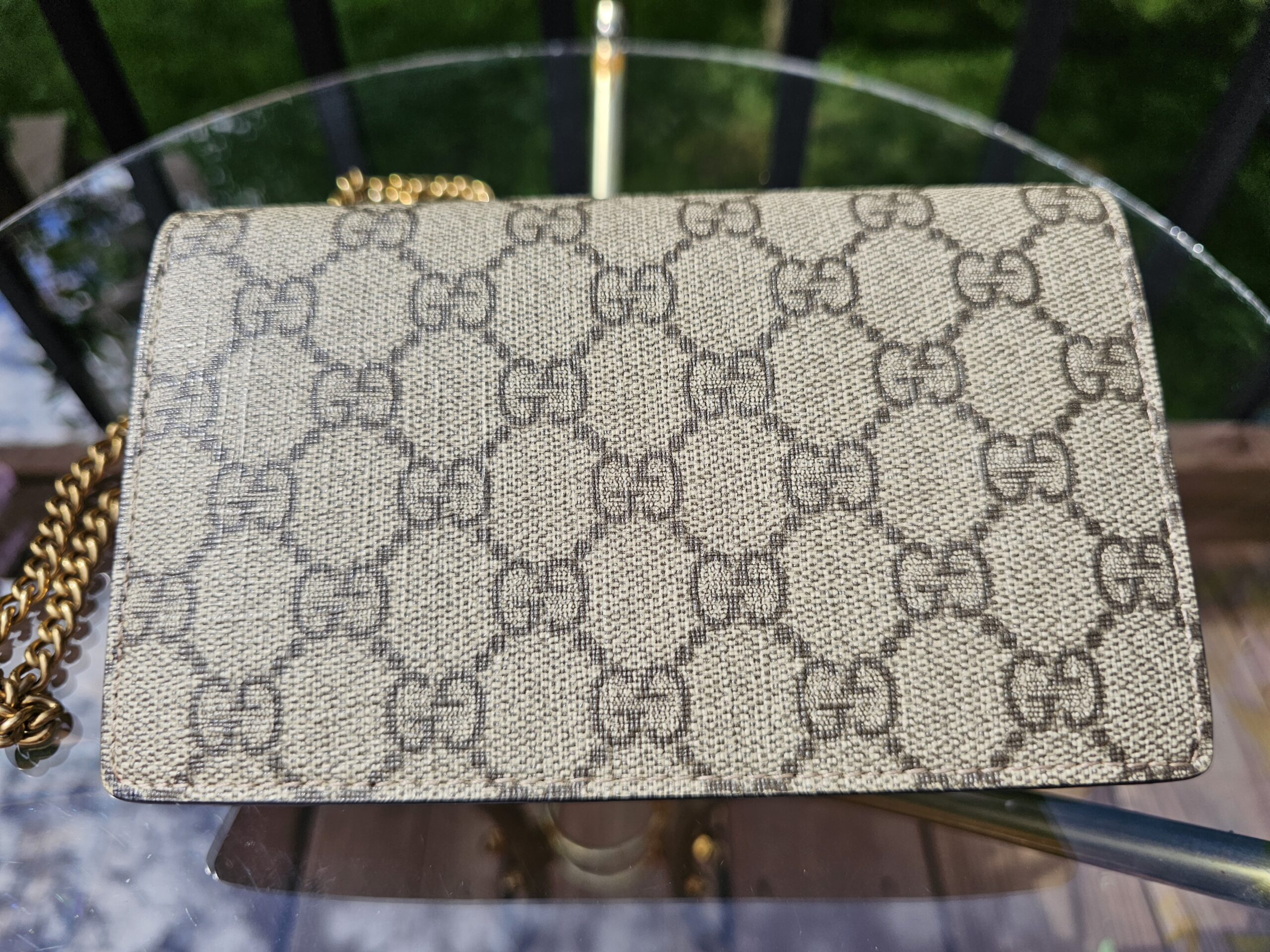 GG Supreme Mini Cherry Chain Bag - Image 3