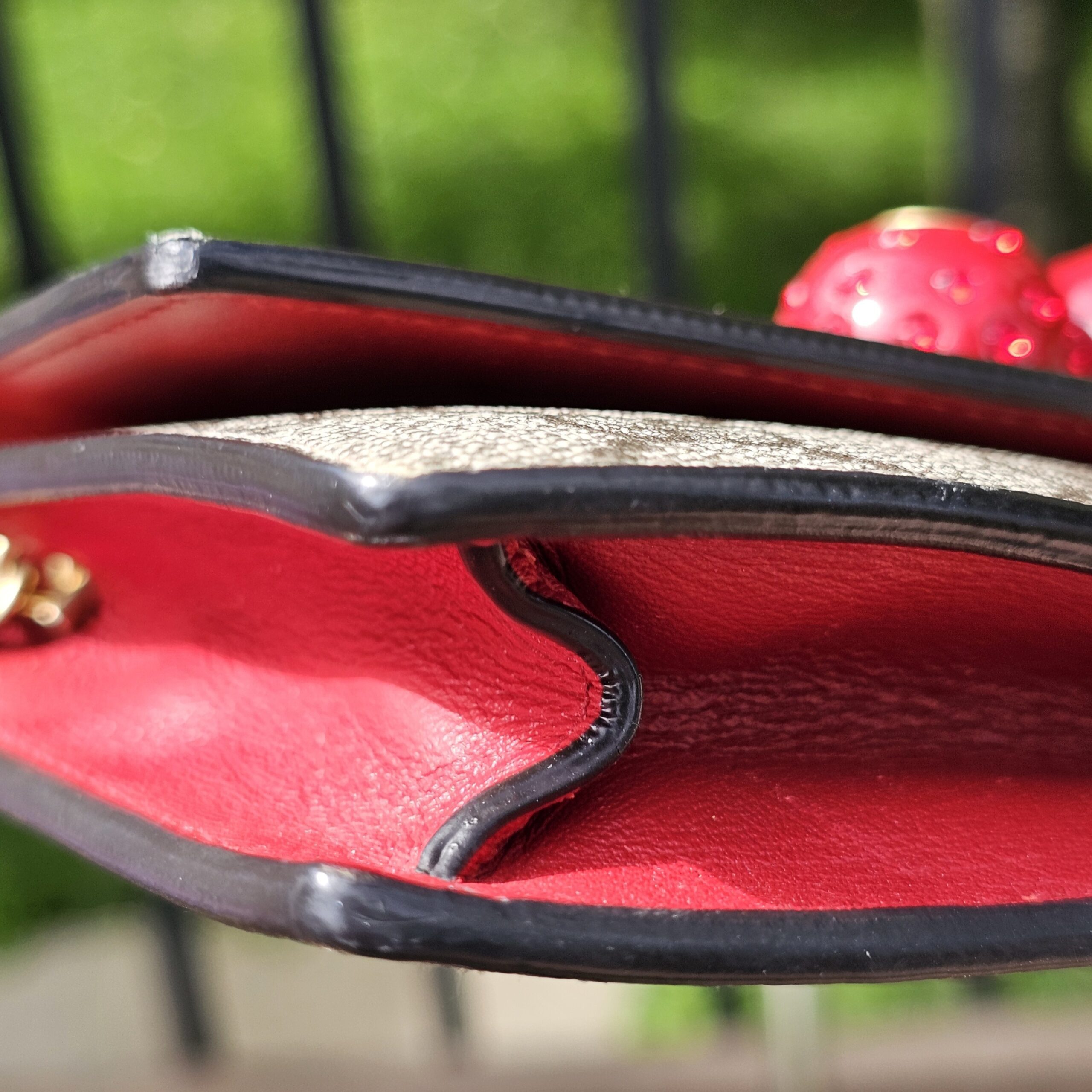 GG Supreme Mini Cherry Chain Bag - Image 10