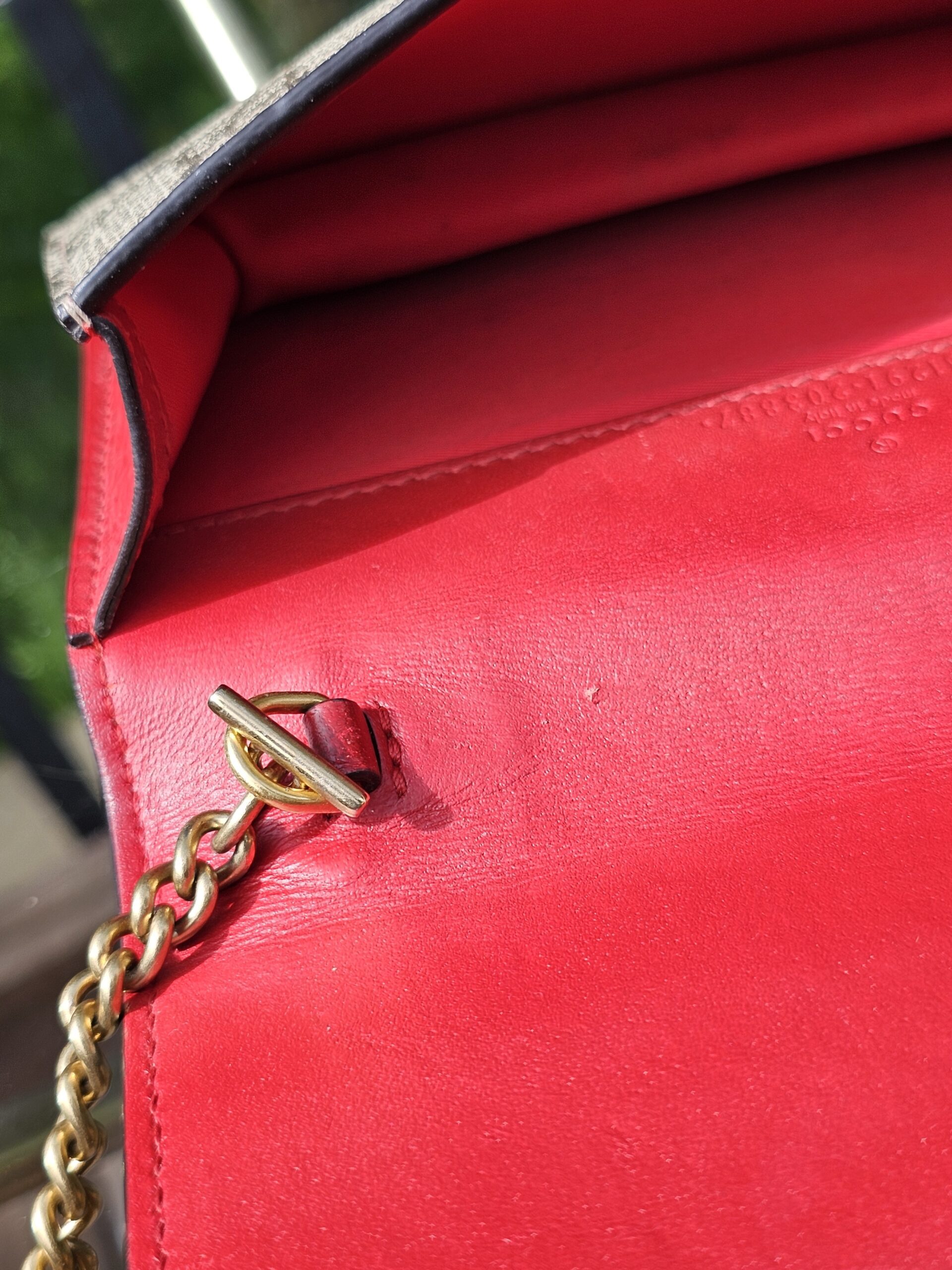 GG Supreme Mini Cherry Chain Bag - Image 14