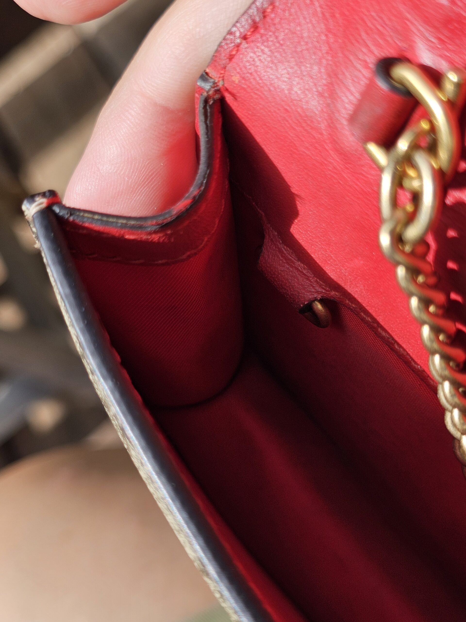 GG Supreme Mini Cherry Chain Bag - Image 18