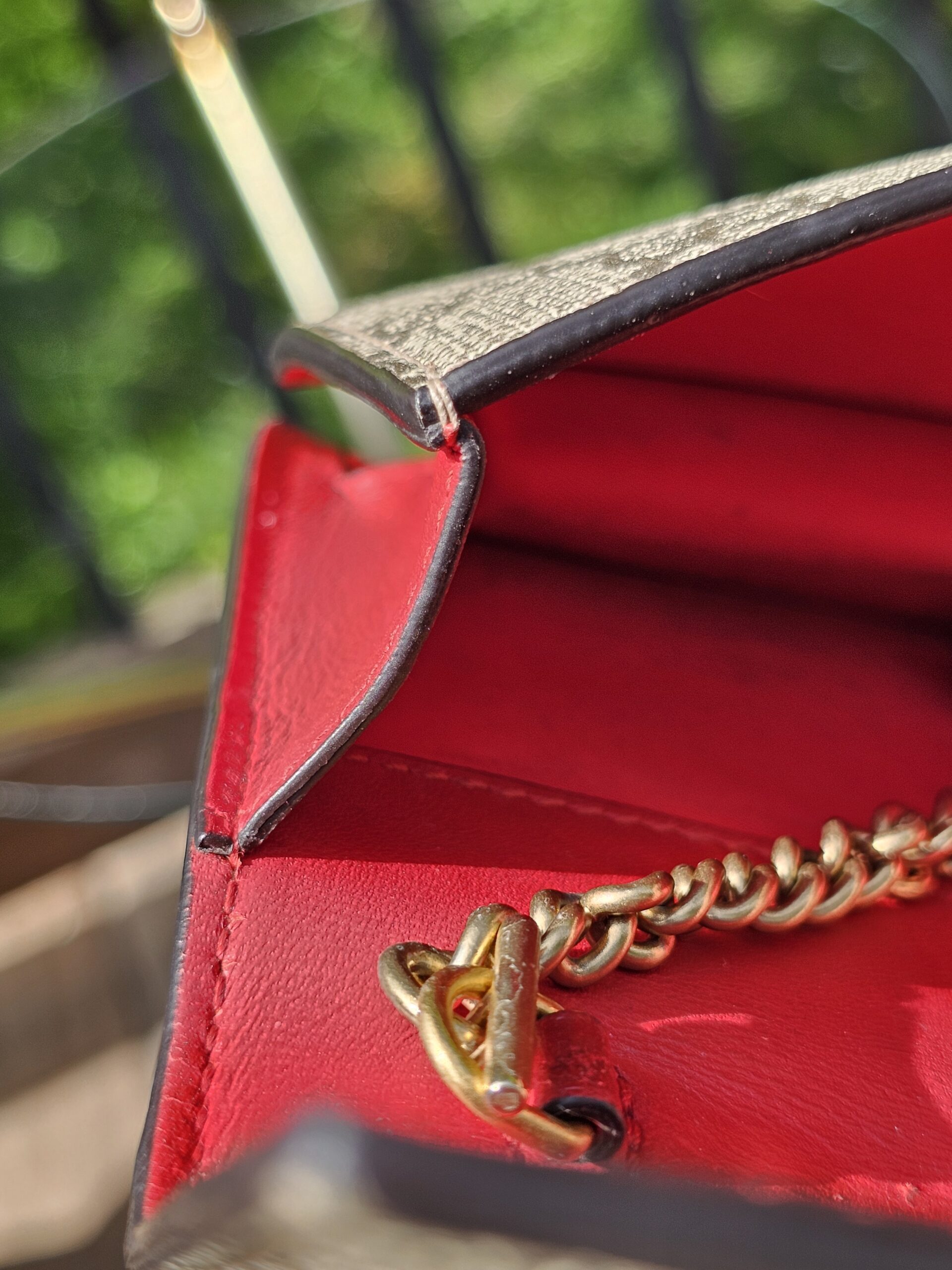 GG Supreme Mini Cherry Chain Bag - Image 20