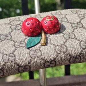 GG Supreme Mini Cherry Chain Bag - Image 21
