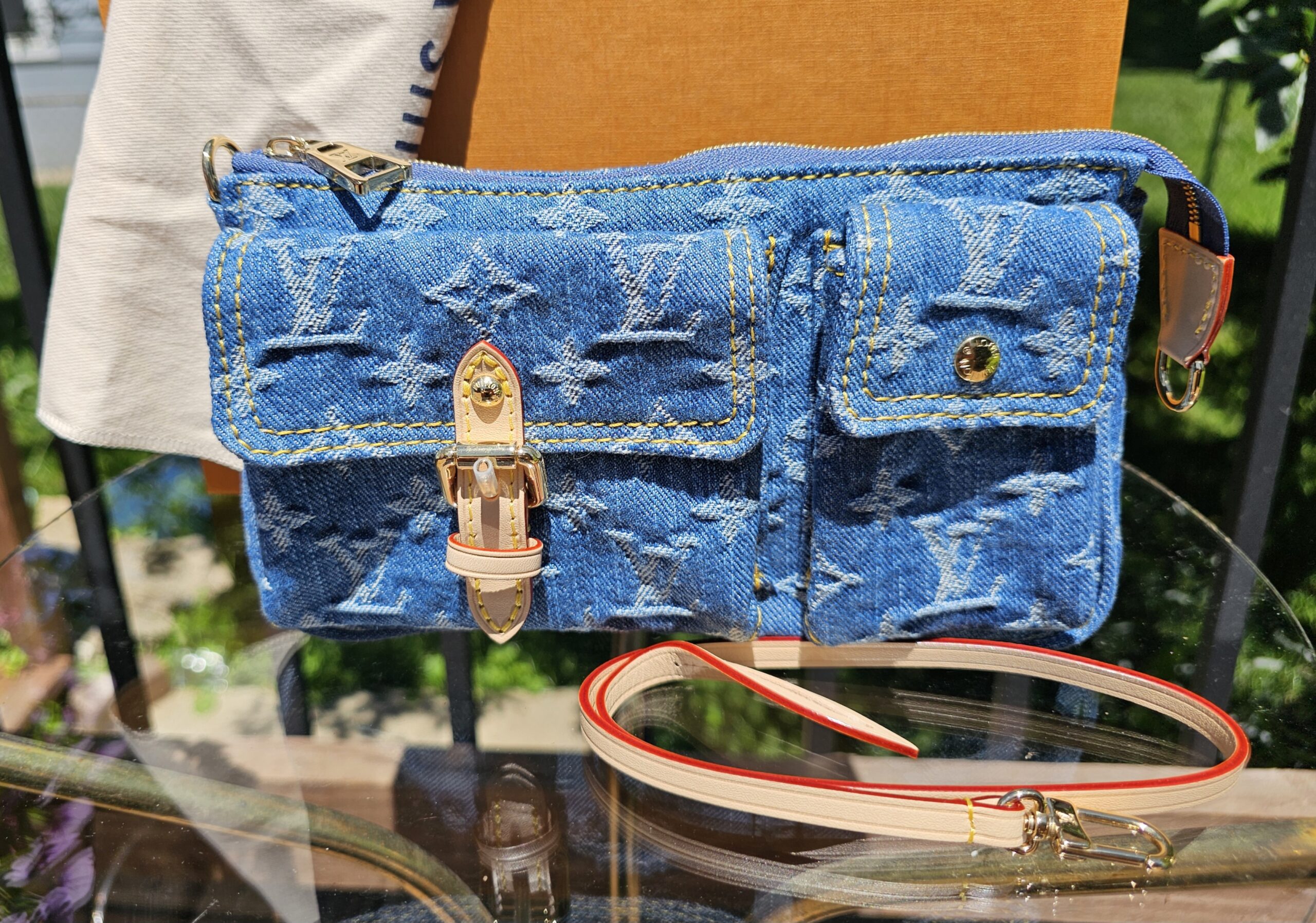 Pochette Accessories Cargo Denim