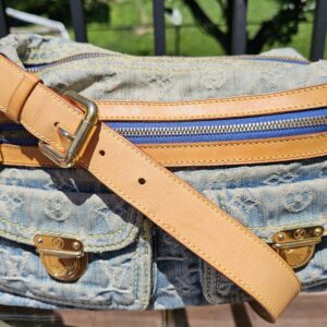 Denim Baggy PM w/Long Stap