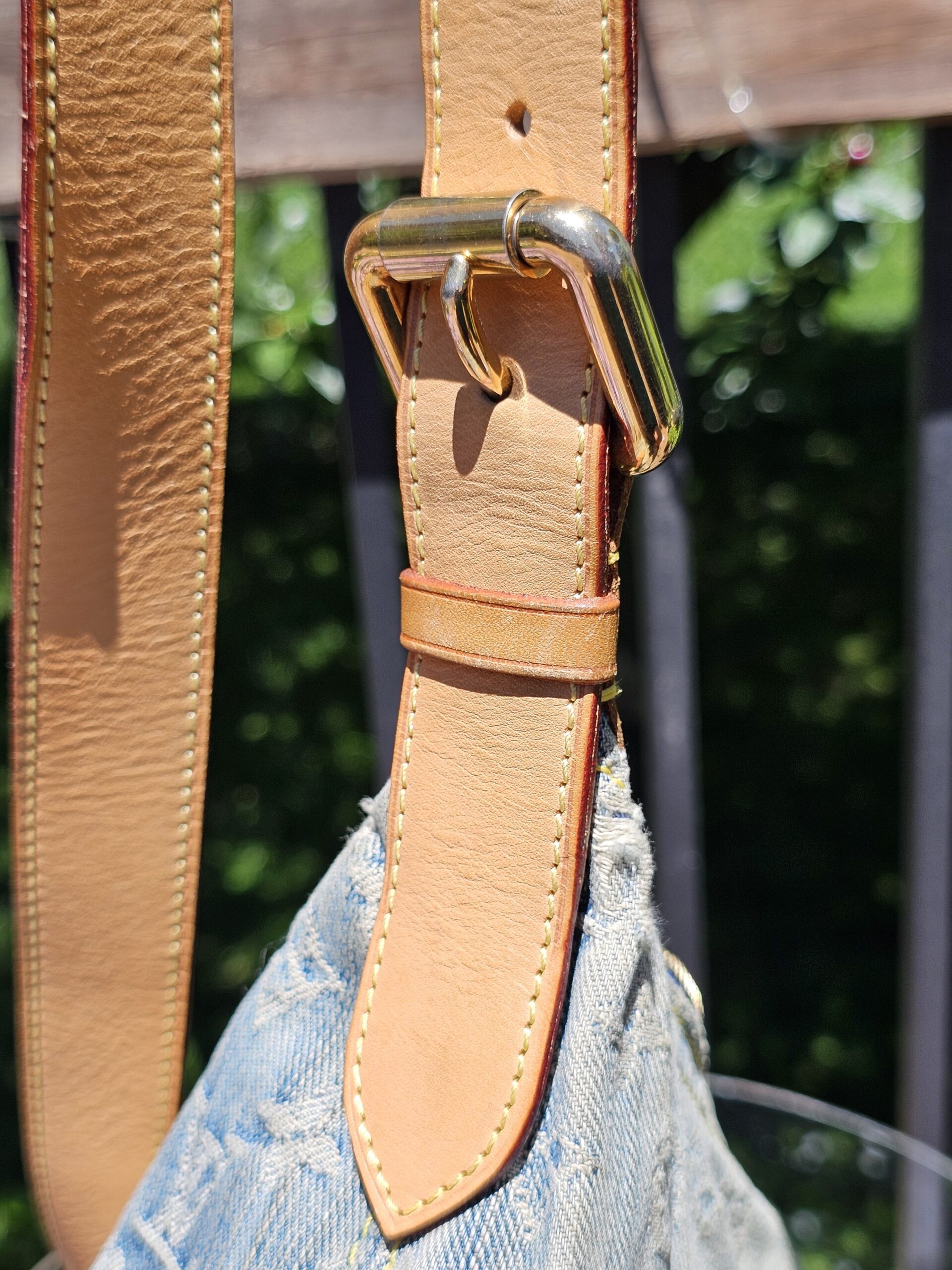 Denim Baggy PM w/Long Stap - Image 17