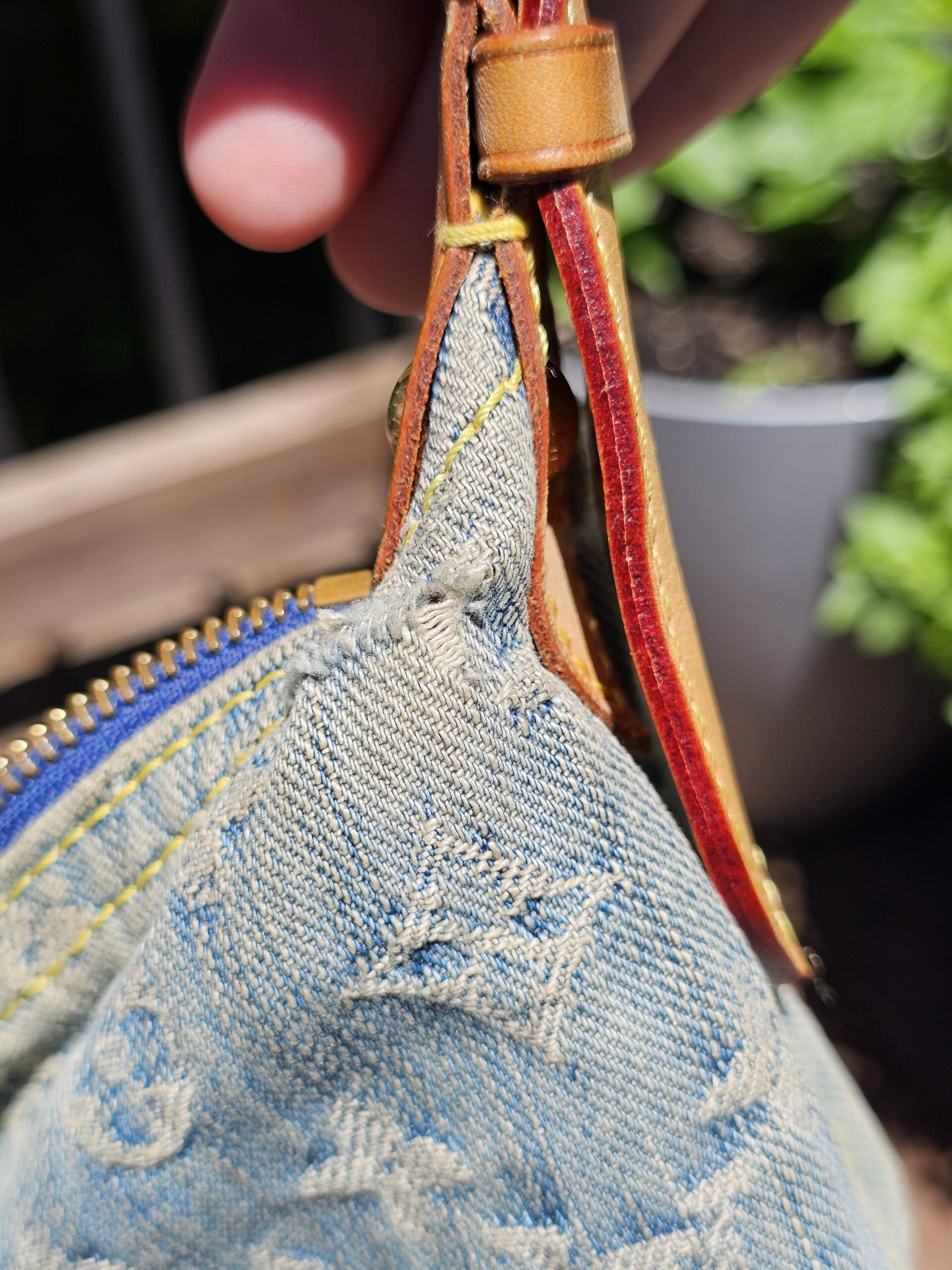 Denim Baggy PM w/Long Stap - Image 20