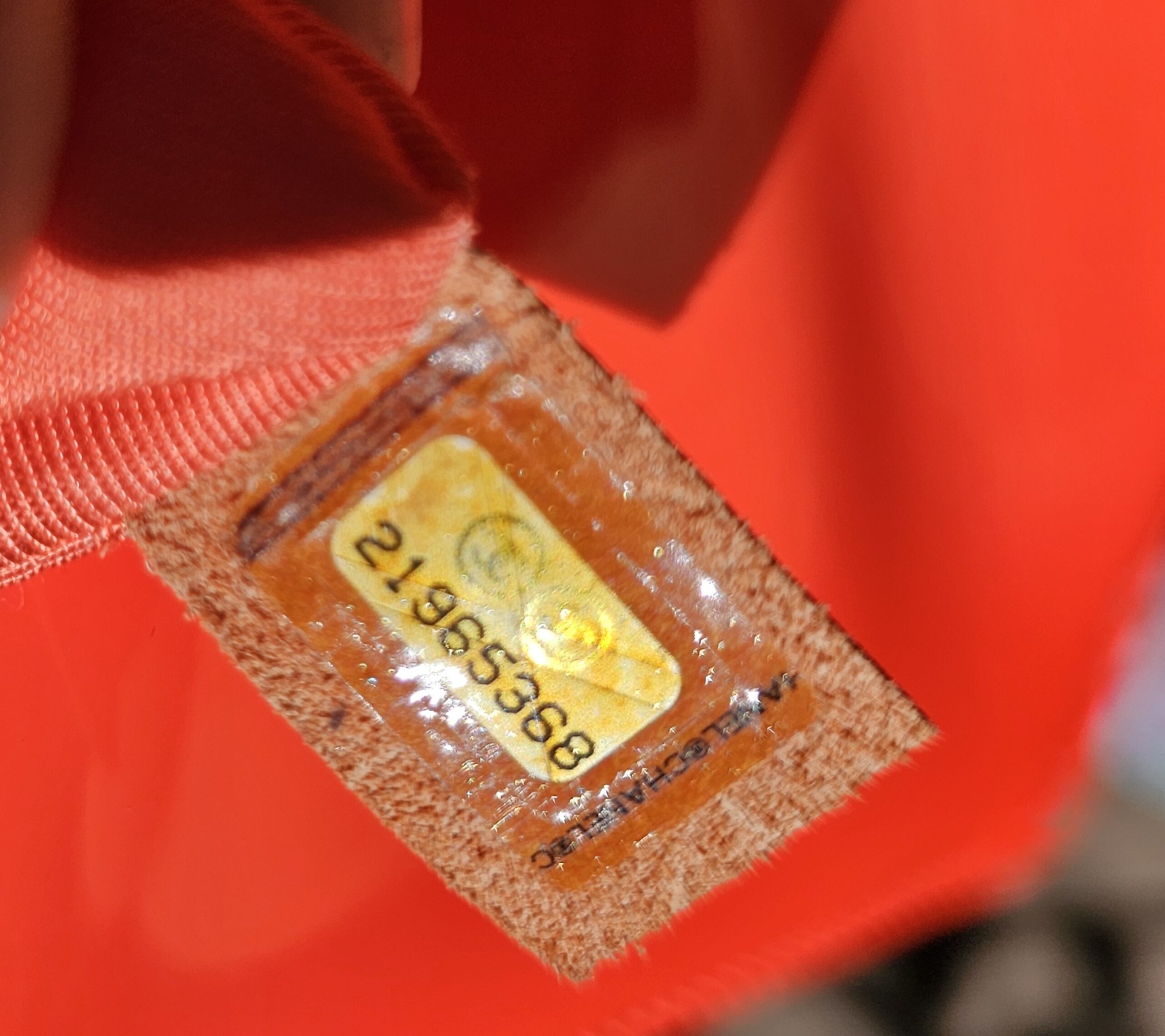 Orange Fluo Quilted Patent Leather Medium Boy - Image 23