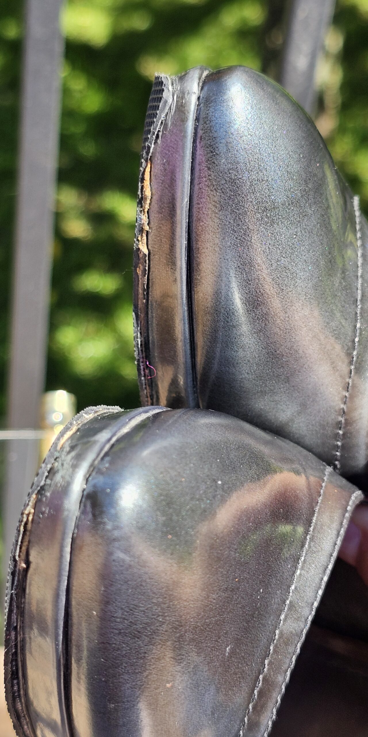 Leather Metallic Pumps - Image 14