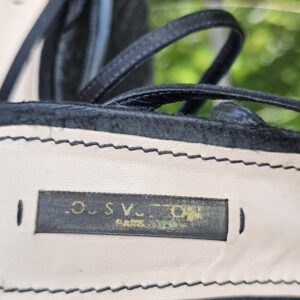 Crystal Embellished Platform Espadrille Sandals - Image 10